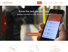 Tablet Screenshot of nextthere.com